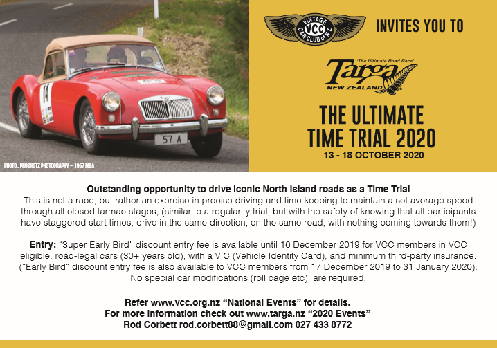 TARGA The Ultimate Time Trial 2020