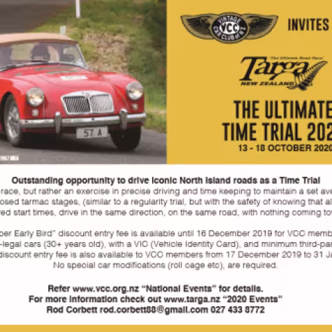 TARGA The Ultimate Time Trial 2020
